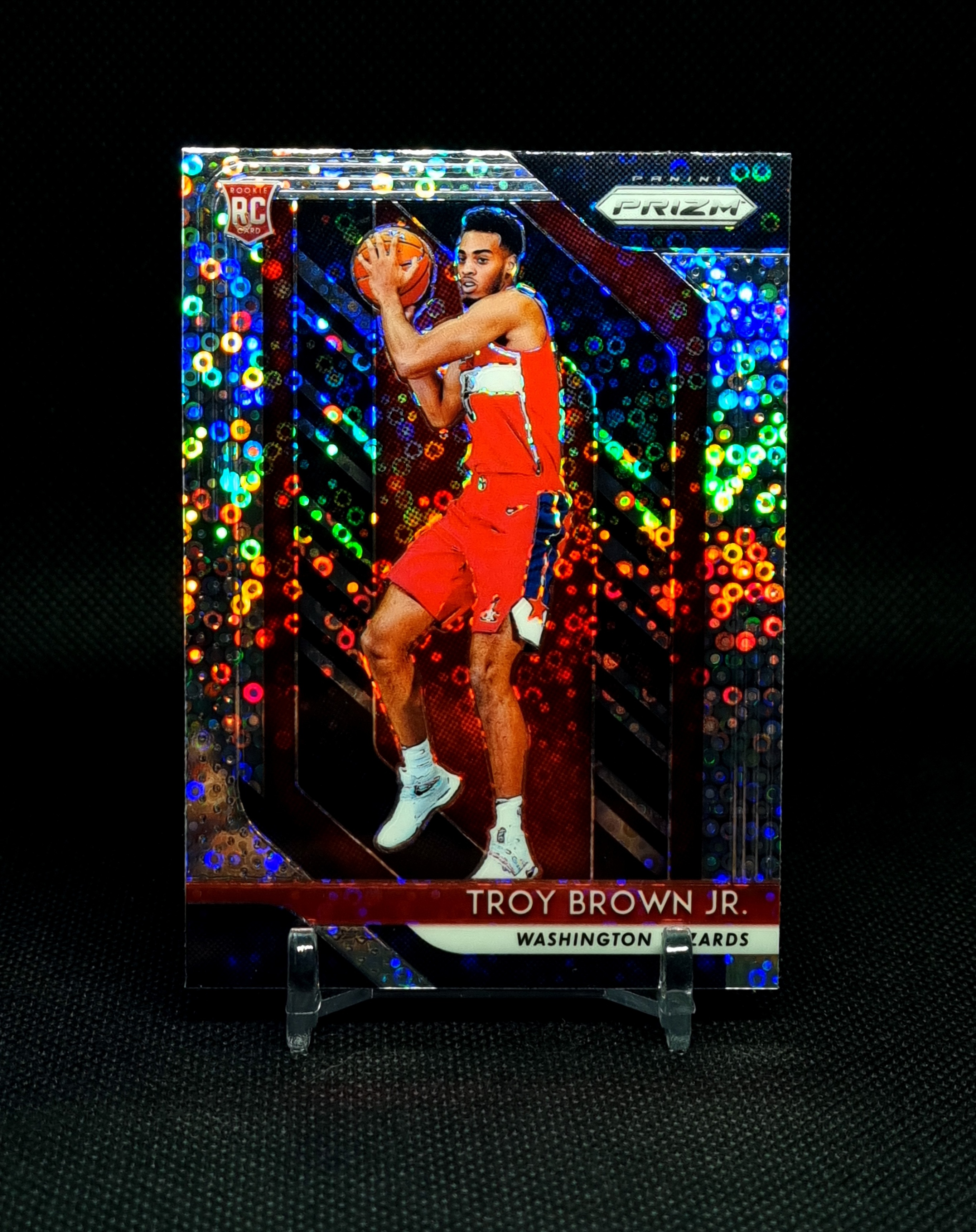 2018-19 Panini Prizm Prizms Fast Break #213 Troy Brown Jr.